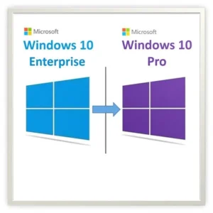 Windows 10 Enterprise to Pro Upgrade License Key
